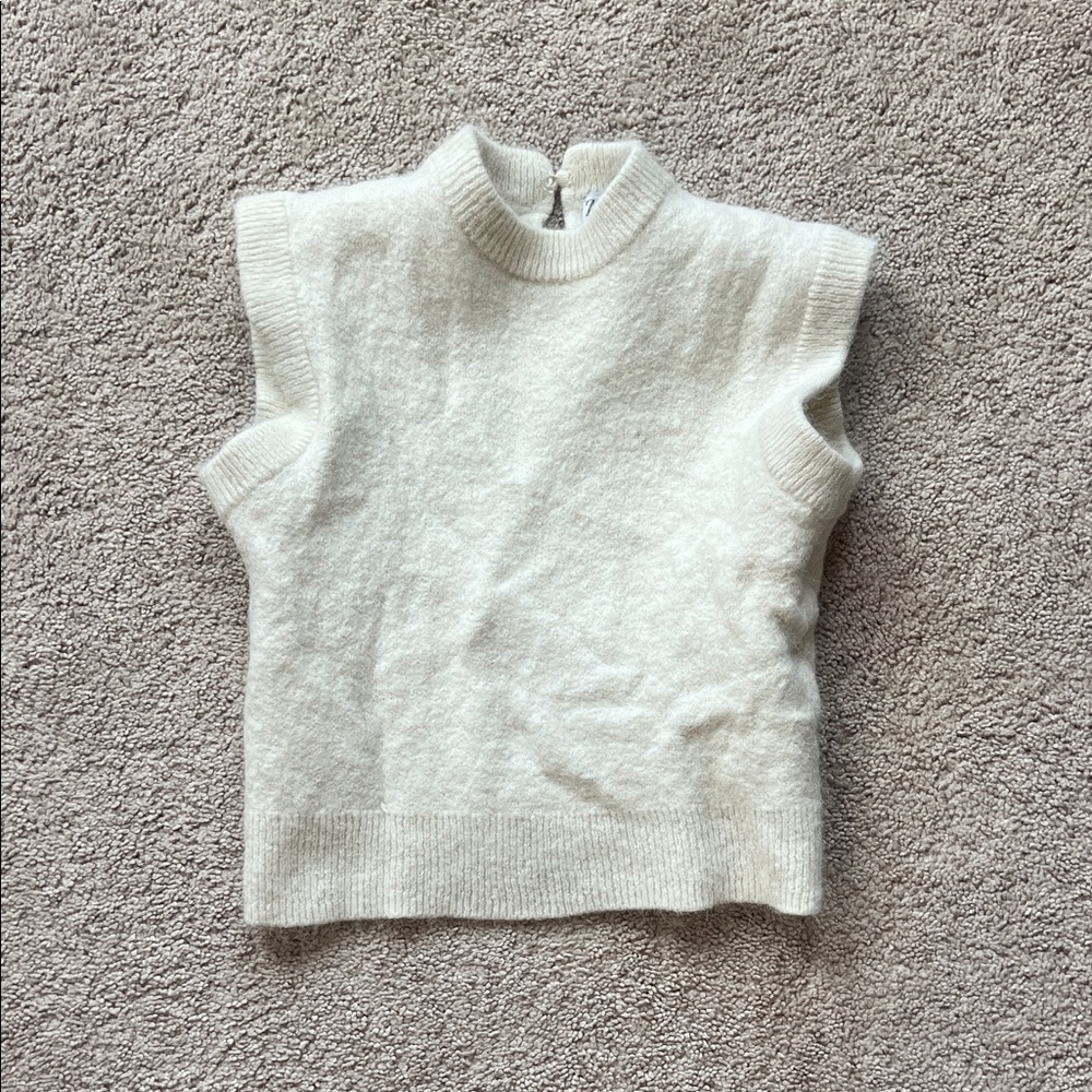 Zara Cream Vest